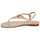 Schuhe Damen Sandalen / Sandaletten Lauren Ralph Lauren ELLINGTON-SANDALS-FLAT SANDAL Beige