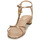 Schuhe Damen Sandalen / Sandaletten Lauren Ralph Lauren FALLON-SANDALS-FLAT SANDAL Gold