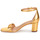 Schuhe Damen Sandalen / Sandaletten Lauren Ralph Lauren LOGAN-SANDALS-HEEL SANDAL Gold