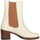 Schuhe Damen Boots Paola Ferri D3309 Beige