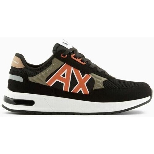 Schuhe Herren Sneaker Low EAX XUX090 XV276 Schwarz