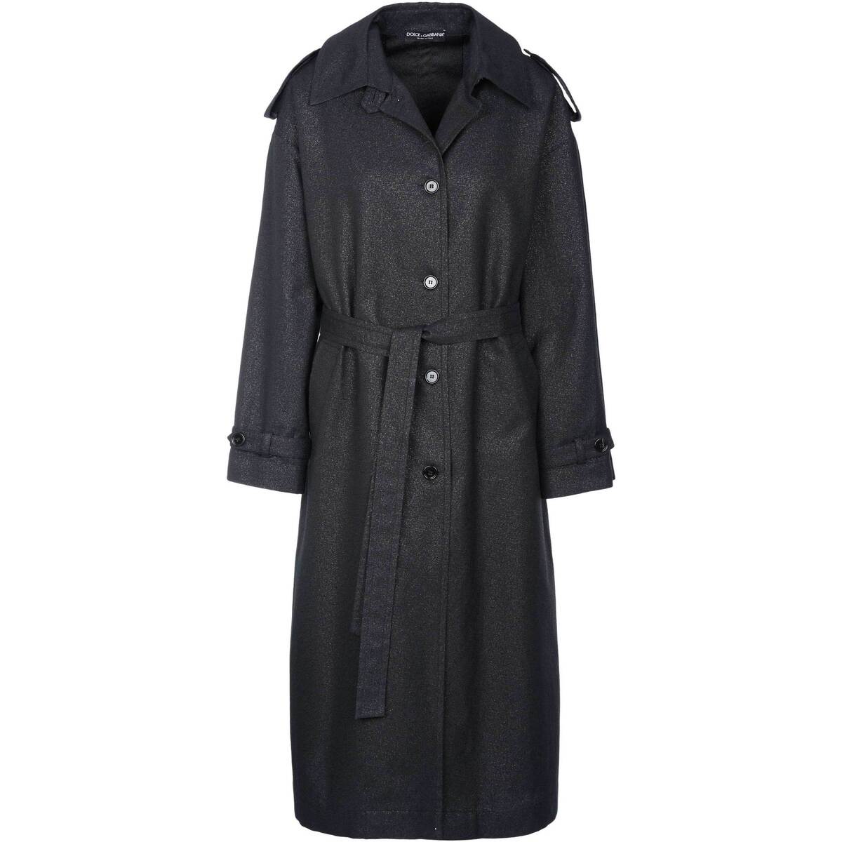 Kleidung Damen Trenchcoats D&G F0Z46T HUMFS Schwarz