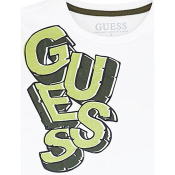 Kleidung Jungen T-Shirts & Poloshirts Guess G-L3BI15I3Z14 Weiss