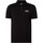 Kleidung Herren Polohemden Emporio Armani EA7 Poloshirt mit Logo auf der Brust Schwarz