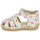 Schuhe Mädchen Sandalen / Sandaletten Kickers BIGFLO-2 Weiss / Multicolor
