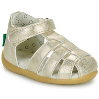 Schuhe Mädchen Sandalen / Sandaletten Kickers BIGFLO-C Gold