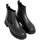 Schuhe Damen Boots Poesie Veneziane JMC72-NERO Schwarz