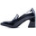 Schuhe Damen Slipper Poesie Veneziane MIA15-OCEANO Blau