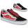 Schuhe Herren Sneaker Low Vans Old Skool Schwarz / Grau / Rot