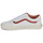 Schuhe Sneaker Low Vans Old Skool PREMIUM LEATHER RUSSET BROWN Weiss / Bordeaux