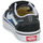 Schuhe Kinder Sneaker Low Vans Old Skool V PIXEL FLAME BLACK/BLUE Schwarz / Blau