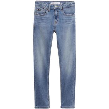 Kleidung Jungen Hosen Calvin Klein Jeans  Blau