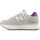 Schuhe Damen Laufschuhe New Balance Wl574 b Grau