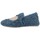 Schuhe Damen Hausschuhe Macarena Zapatillas de Casa Mujer de Macarena Shoes Anais22 Blau