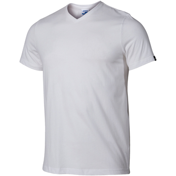 Kleidung Herren T-Shirts Joma Versalles Short Sleeve Tee Weiss