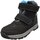 Schuhe Jungen Stiefel Canadians Klettstiefel ,Black 467260 /004 Schwarz