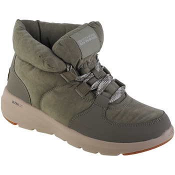 Schuhe Damen Boots Skechers Glacial Ultra - Trend Up Grün