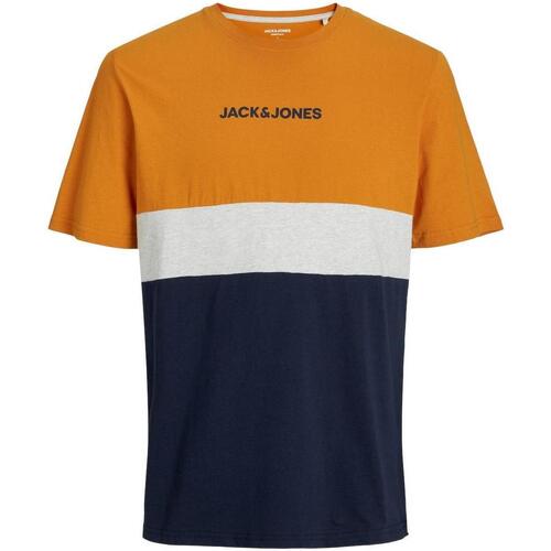 Kleidung Herren T-Shirts Jack & Jones  Orange
