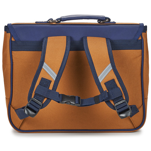 CARAMEL & CIE CARTABLE 32 CM SIMBA Marine / Braun