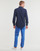 Kleidung Herren Langärmelige Hemden Polo Ralph Lauren CHEMISE COUPE DROITE EN SEERSUCKER Blau