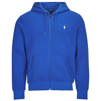 Kleidung Herren Sweatshirts Polo Ralph Lauren SWEATSHIRT ZIPPE EN DOUBLE KNIT TECH Blau / Blau / Saturn