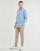 Kleidung Herren Sweatshirts Polo Ralph Lauren SWEATSHIRT DEMI ZIP EN MOLLETON Blau / Himmelsfarbe