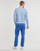 Kleidung Herren Sweatshirts Polo Ralph Lauren SWEATSHIRT COL ROND EN MOLLETON Blau / Himmelsfarbe