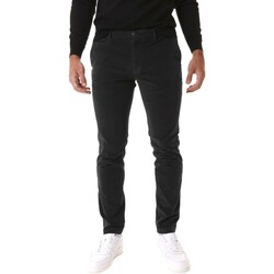 Kleidung Herren Hosen 40weft Billy Schwarze Chinohose Schwarz