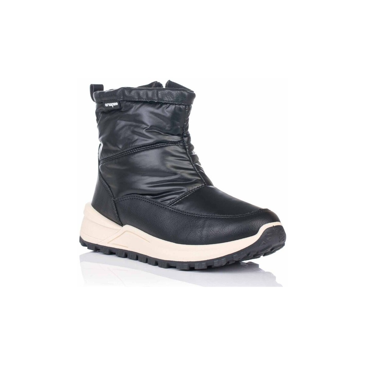 Schuhe Damen Low Boots Amarpies AHI25501 Schwarz