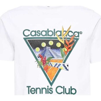 Kleidung Herren T-Shirts Casablanca MS23-JTS-001-01 Weiss