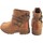 Schuhe Mädchen Multisportschuhe Mustang Kids 48860 Mädchenstiefel aus Leder Braun