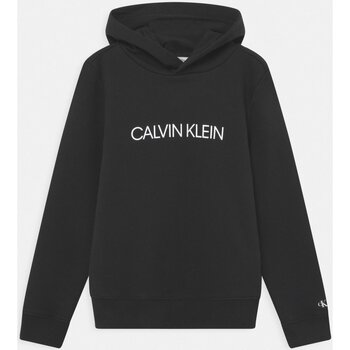 Kleidung Kinder Sweatshirts Calvin Klein Jeans IU0IU00163 Schwarz