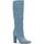 Schuhe Damen Stiefel La Modeuse 68840_P160631 Blau