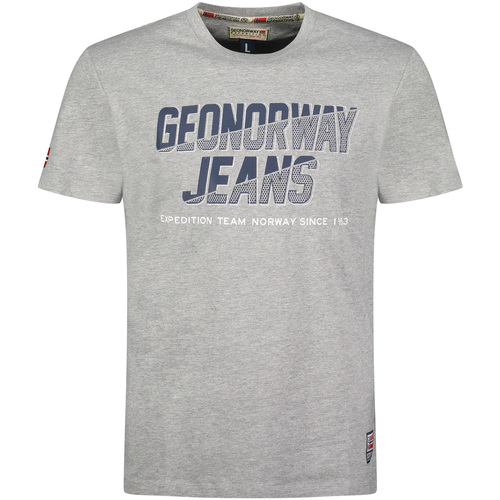 Kleidung Herren T-Shirts Geo Norway SX1046HGNO-BLENDED GREY Grau