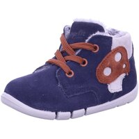 Schuhe Jungen Babyschuhe Superfit Schnuerschuhe Flexy 1-006344-8000 Blau