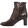 Schuhe Damen Boots Pantanetti 16642E-CACAO Braun