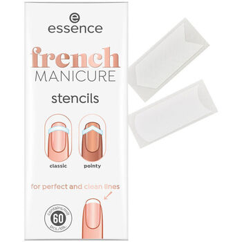 Beauty Damen Manuküre Set Essence French Manicure Plantillas 01-french 