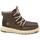 Schuhe Damen Low Boots HEY DUDE HEY-CCC-40183-204 Braun