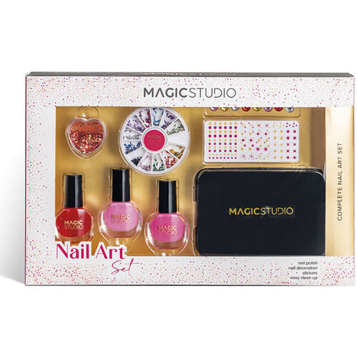 Beauty Damen Nagellack Magic Studio Buntes Komplettes Nail-art-lot 7-tlg 