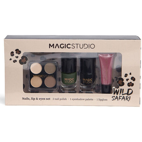 Beauty Damen Lidschatten Magic Studio Wild Safari Make-up Lot 4 Stk 