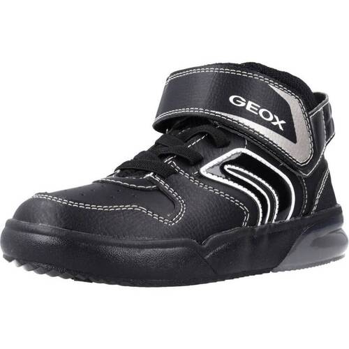 Schuhe Jungen Stiefel Geox J169YA 0BU11 J Schwarz