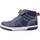 Schuhe Jungen Sneaker Low Geox B FLICK BOY Blau