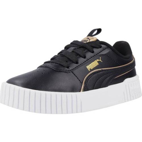 Schuhe Mädchen Sneaker Low Puma CARINA 2.0 Schwarz