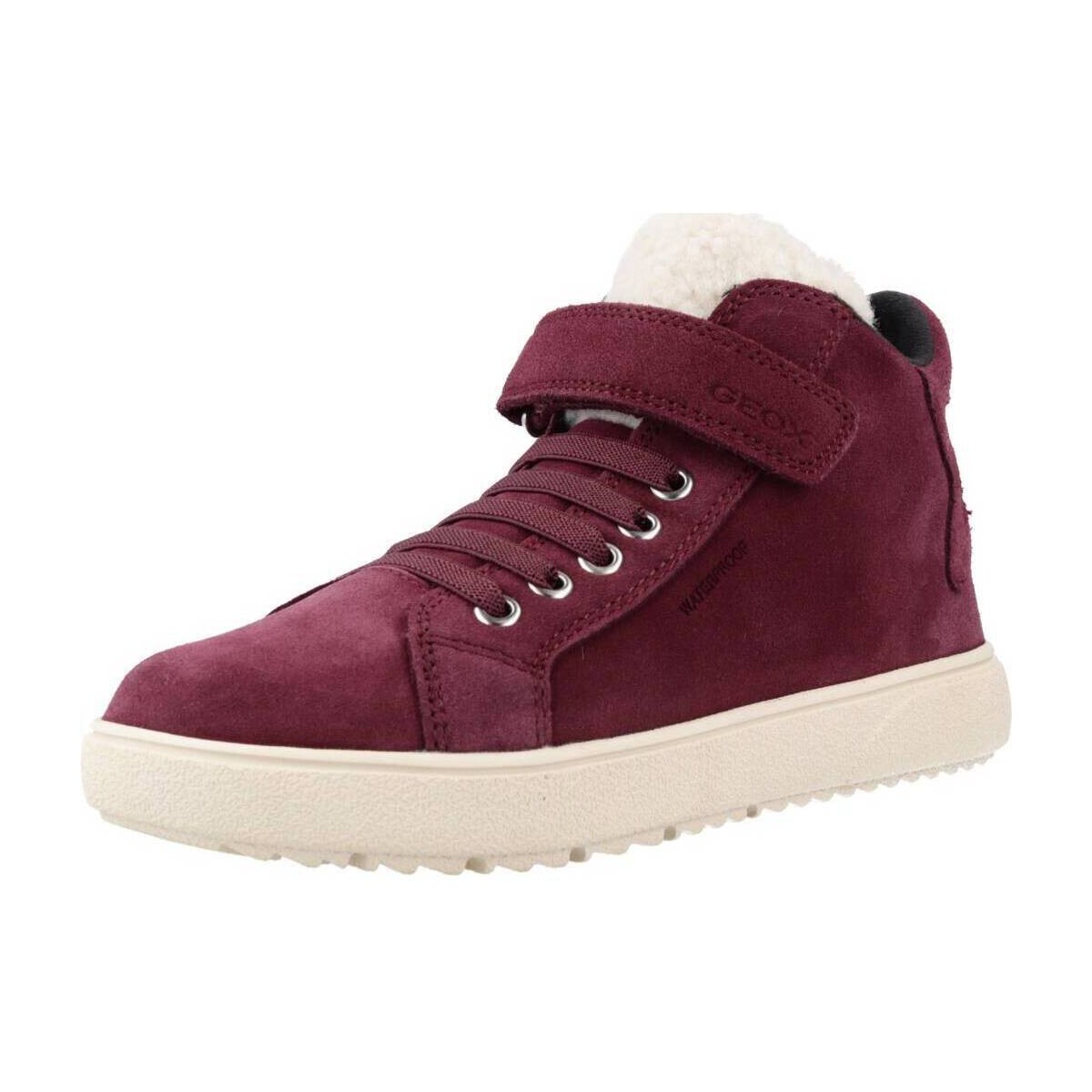 Schuhe Mädchen Sneaker Low Geox J THELEVEN G. Rot
