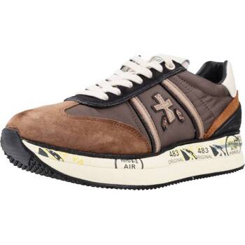 Schuhe Damen Sneaker Premiata CONNY 6492 Braun