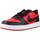 Schuhe Jungen Sneaker Low Nike COURT BOROUGH LOW RECRAFT (GS) Rot