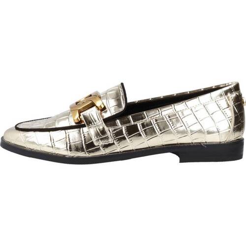 Schuhe Damen Slipper La Strada LOAFER Gold