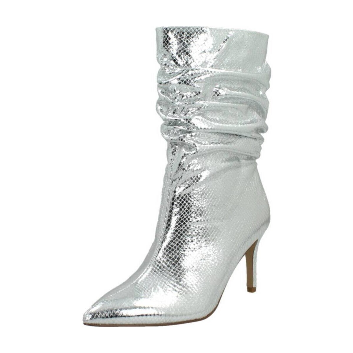 Schuhe Damen Stiefel La Strada 2202474S Silbern