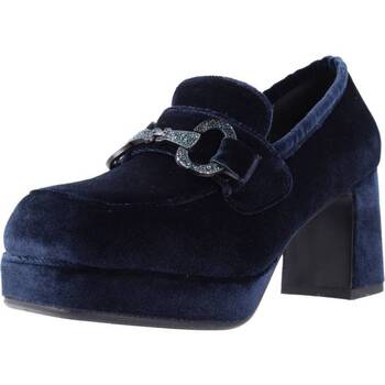 Schuhe Damen Slipper Noa Harmon 9539N Blau