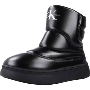 Schuhe Damen Low Boots Calvin Klein Jeans BOOTIE BLACK Schwarz